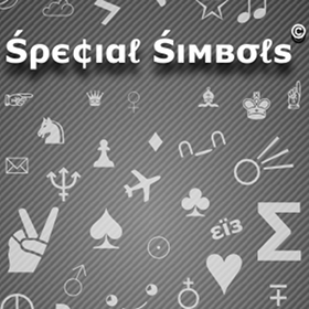 Special Symbols